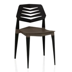 Flecharo - Outdoor Stuhl Braun/Schwarz