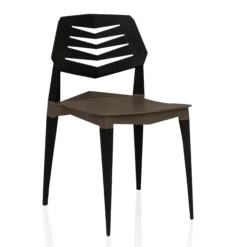 Flecharo - Outdoor Stuhl Braun/Schwarz