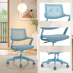 FLEX CHAIR - Bürostuhl Hellblau