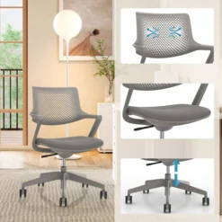 FLEX CHAIR - Bürostuhl Taupe