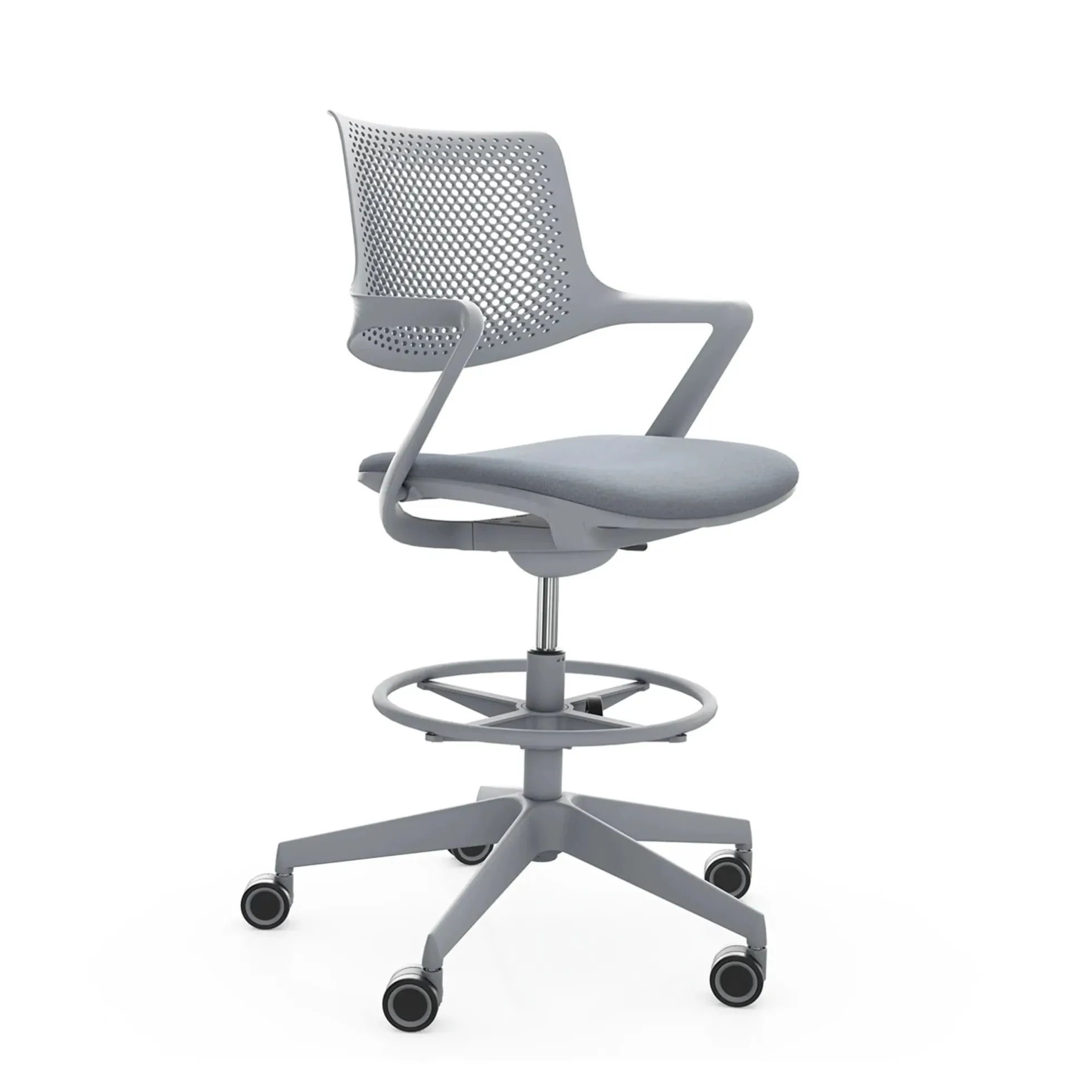 FLEX CHAIR C - Counterstuhl Grau