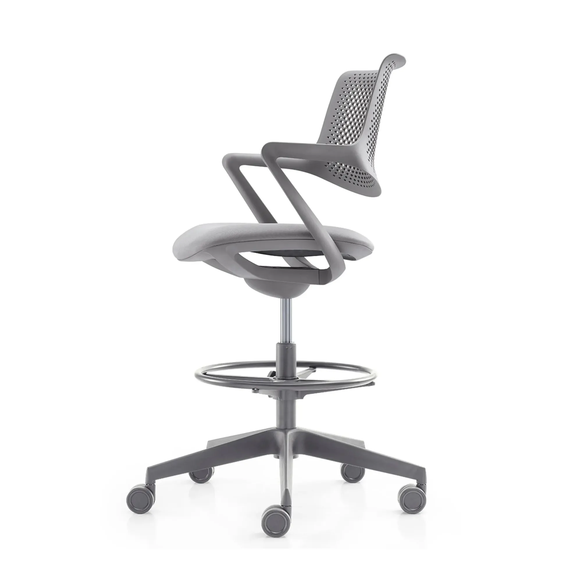 FLEX CHAIR C - Counterstuhl Grau