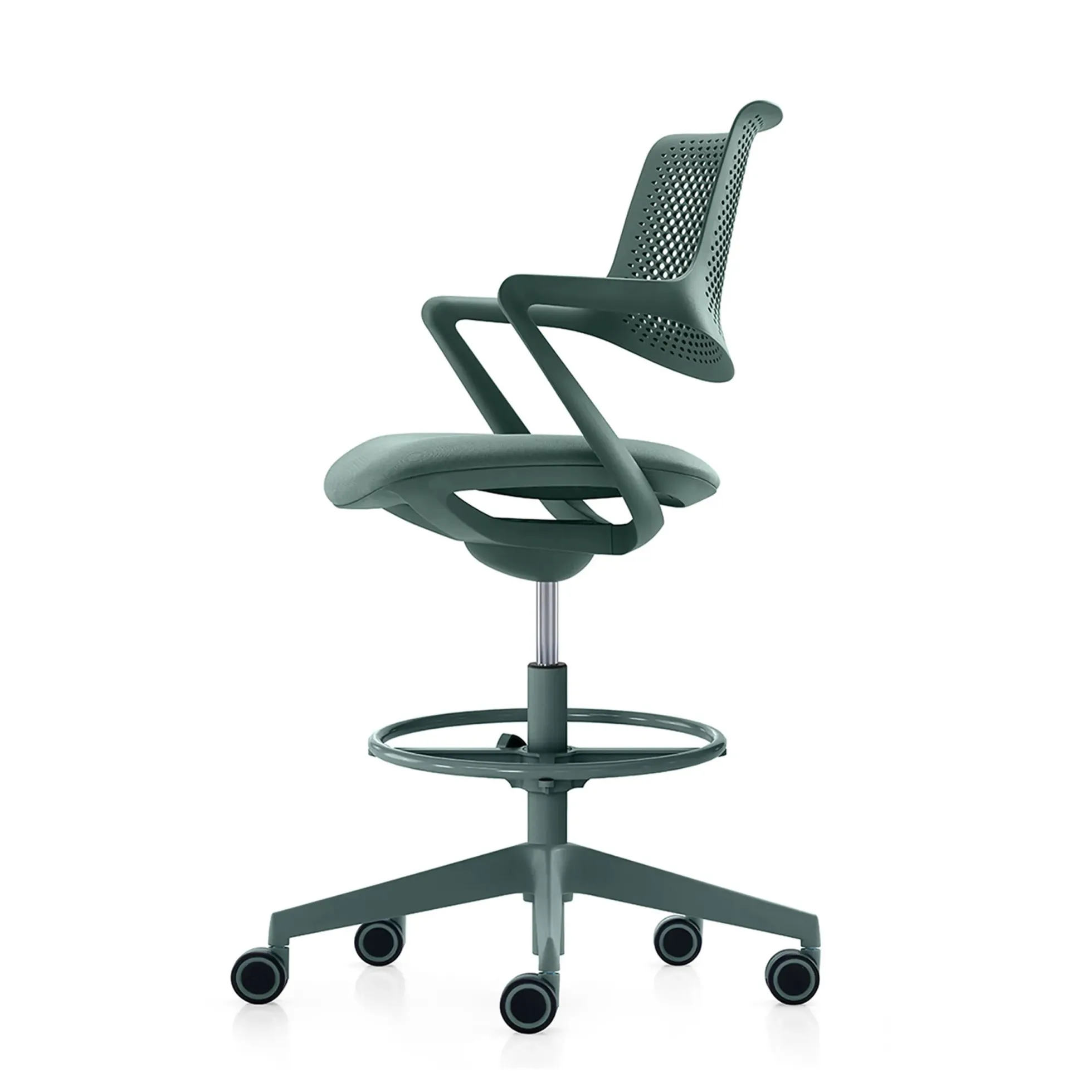 FLEX CHAIR C - Counterstuhl Grün