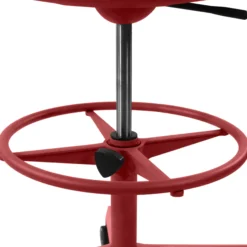FLEX CHAIR C - Counterstuhl Rot