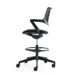 FLEX CHAIR C - Counterstuhl Schwarz