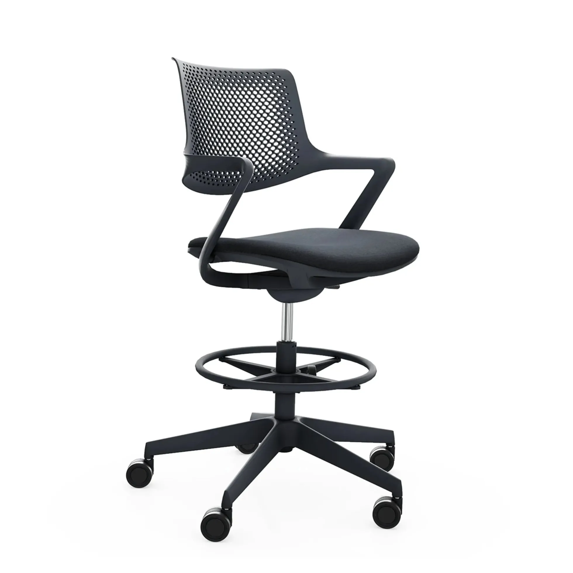 FLEX CHAIR C - Counterstuhl Schwarz