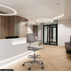 FLEX CHAIR C - Counterstuhl Taupe