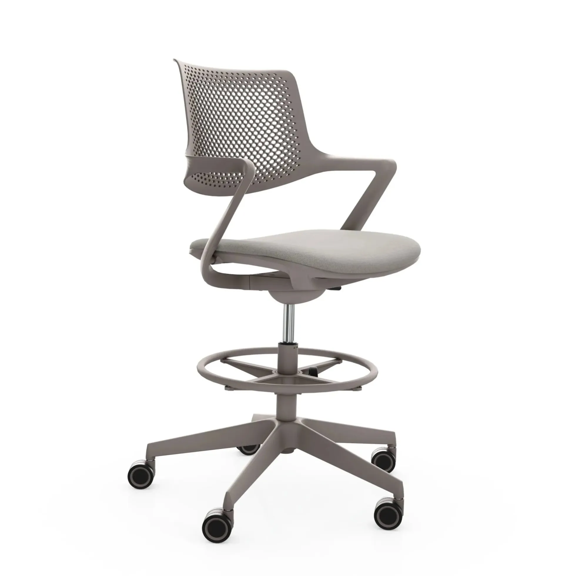 FLEX CHAIR C - Counterstuhl Taupe