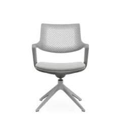 FLEX CHAIR V - Besucherstuhl Konferenzstuhl Grau