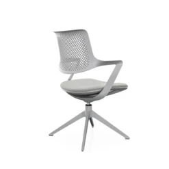 FLEX CHAIR V - Besucherstuhl Konferenzstuhl Grau