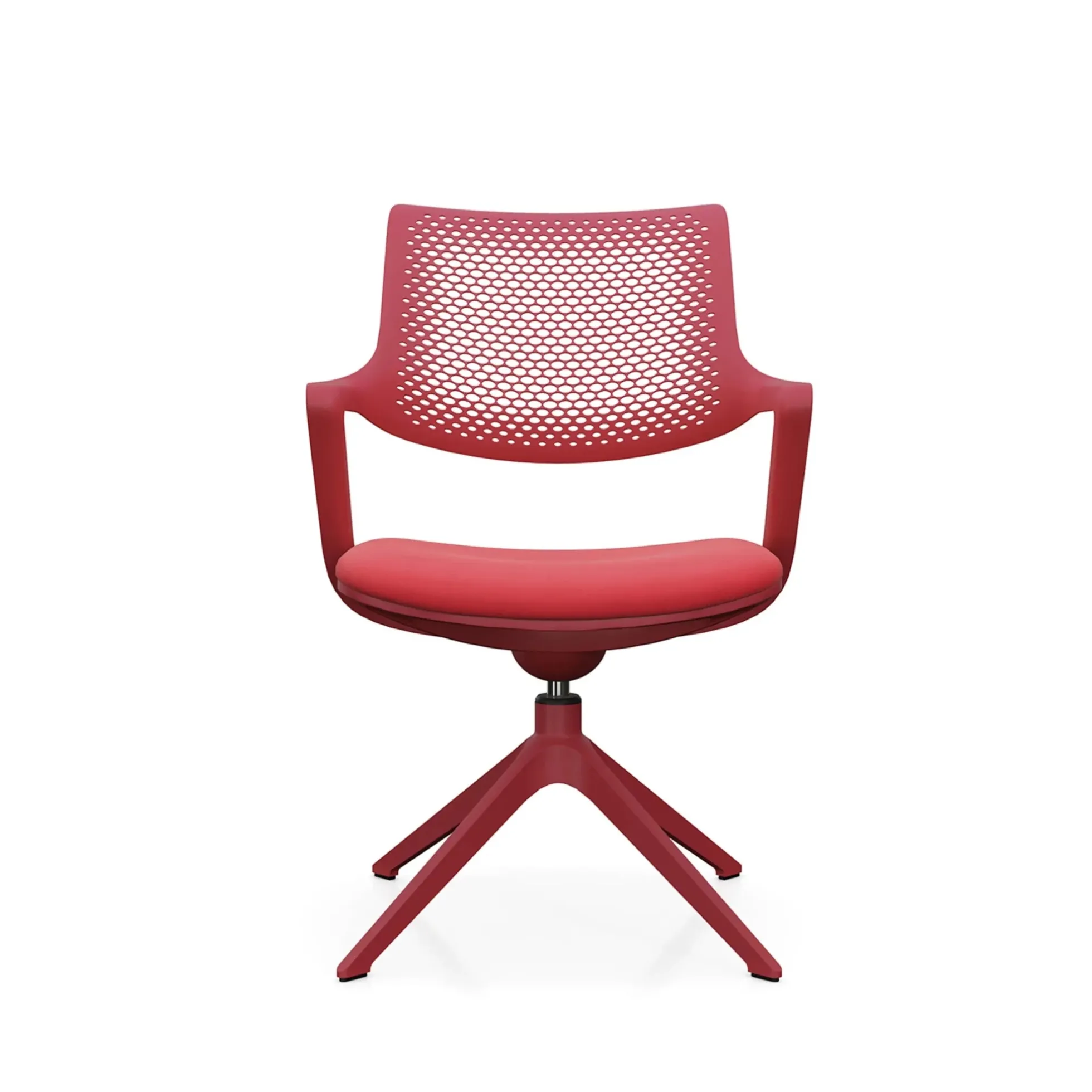 FLEX CHAIR V - Besucherstuhl Konferenzstuhl Rot