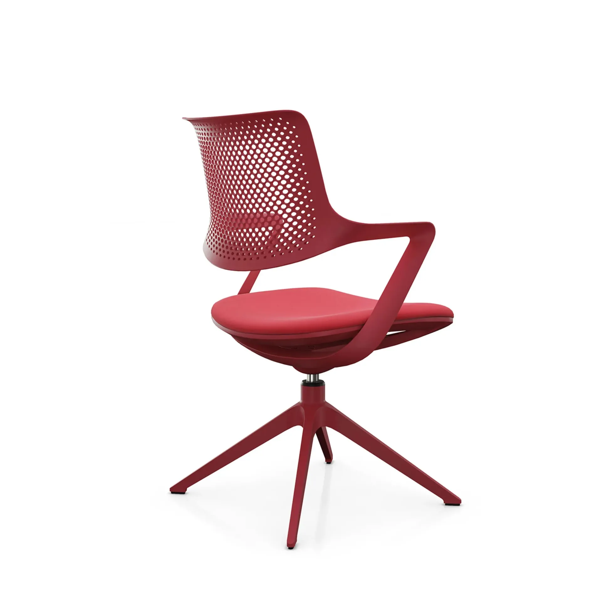 FLEX CHAIR V - Besucherstuhl Konferenzstuhl Rot