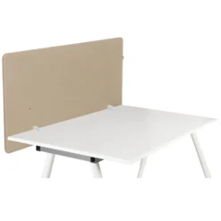 FLEXMIUT D1 | 120 cm - Tischtrennwand Beige