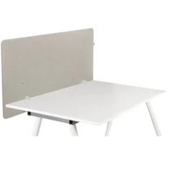FLEXMIUT D1 | 120 cm - Tischtrennwand Taupe