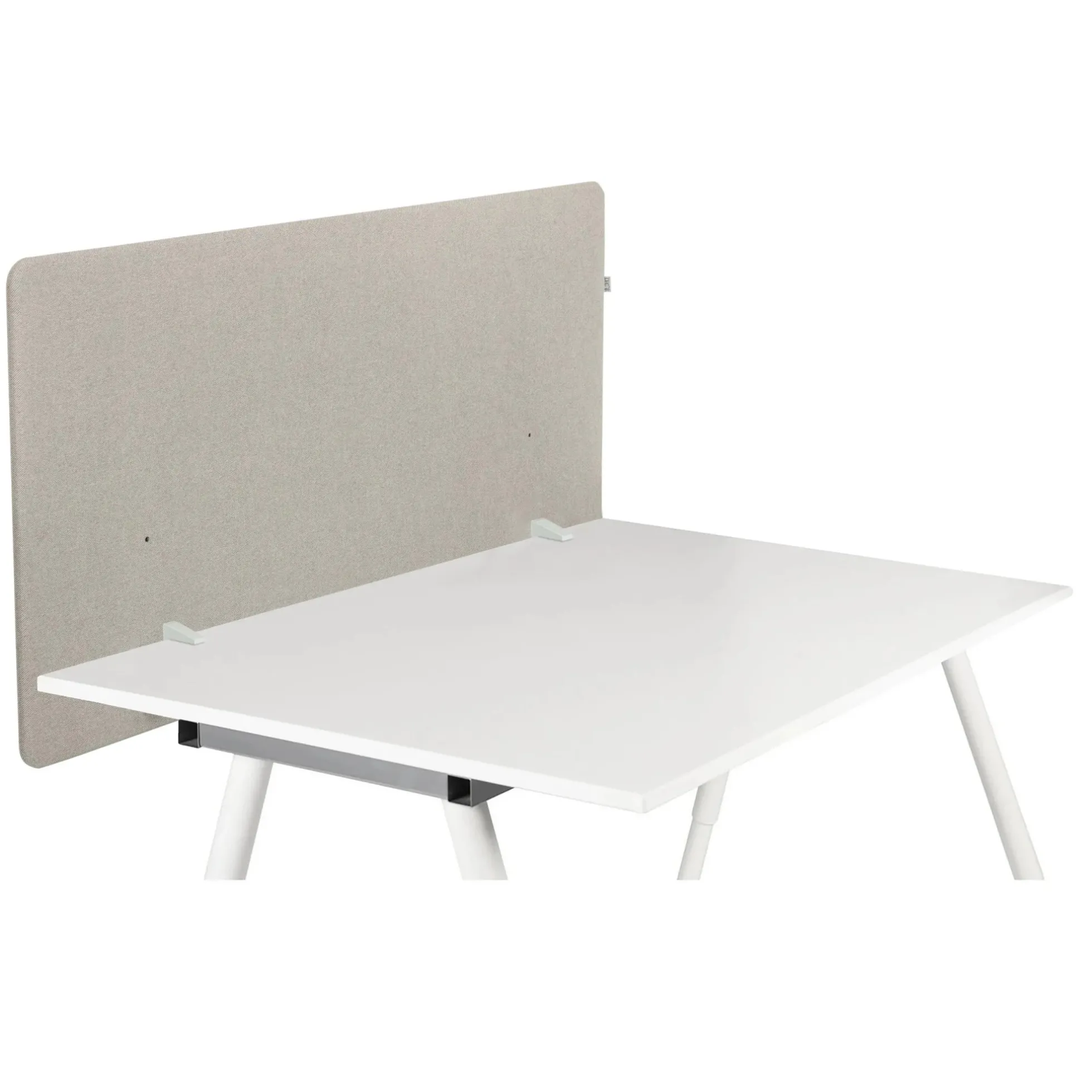 FLEXMIUT D1 | 120 cm - Tischtrennwand Taupe