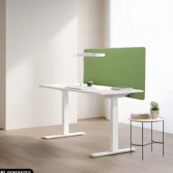 FLEXMIUT D1 | 120 cm - Tischtrennwand Grün