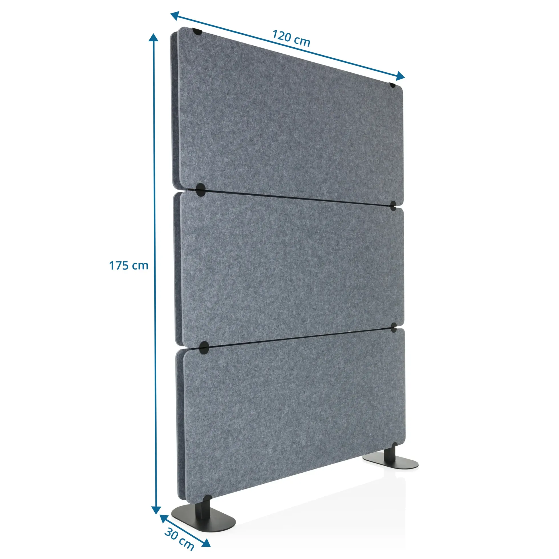 FLEXMIUT EXTEND - Trennwand Grau