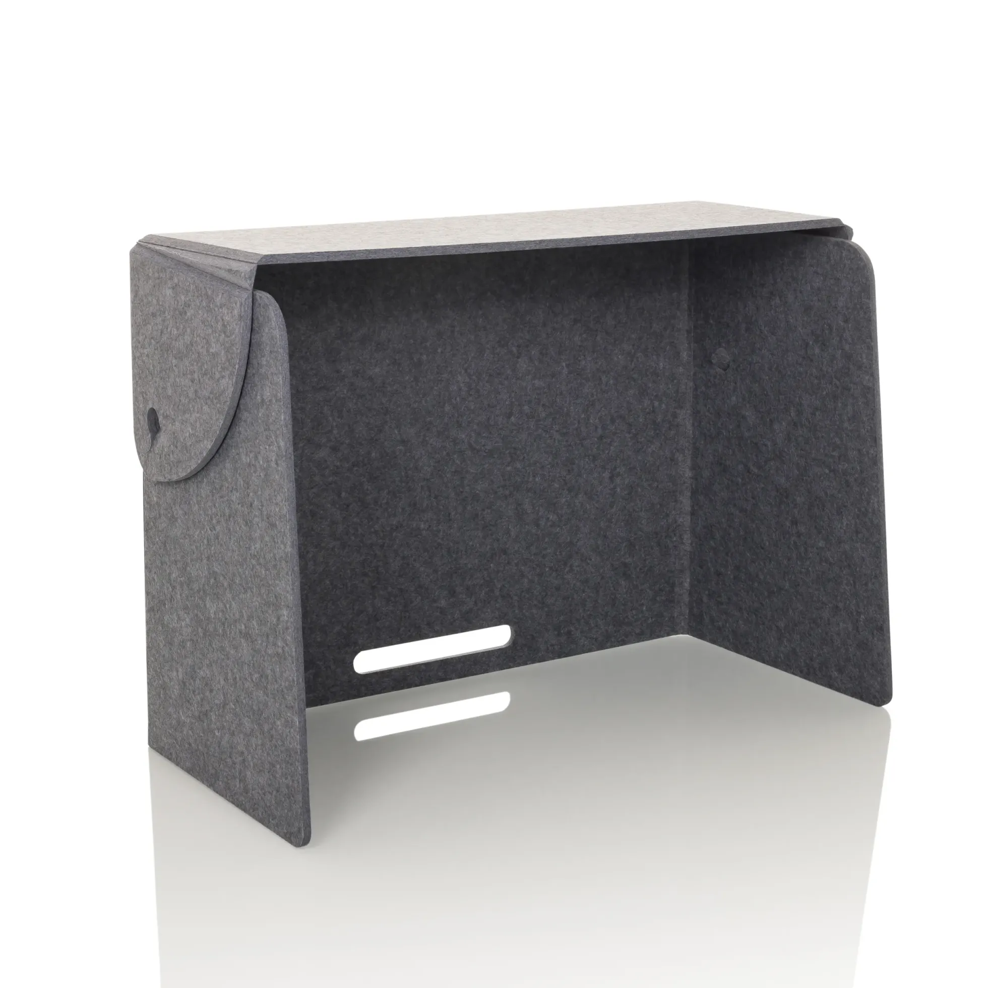 FLEXMIUT FOLD - Tischtrennwand Grau