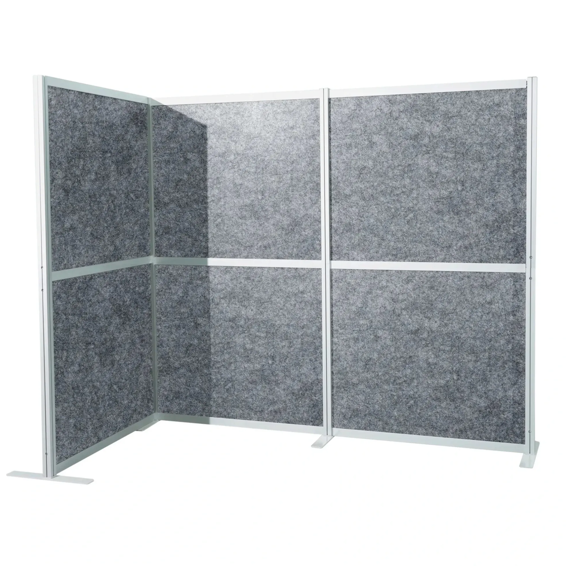Flexmiut Modul L - Trennwand Grau