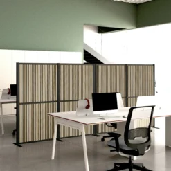 FLEXMIUT MODUL - Trennwand Braun/Schwarz