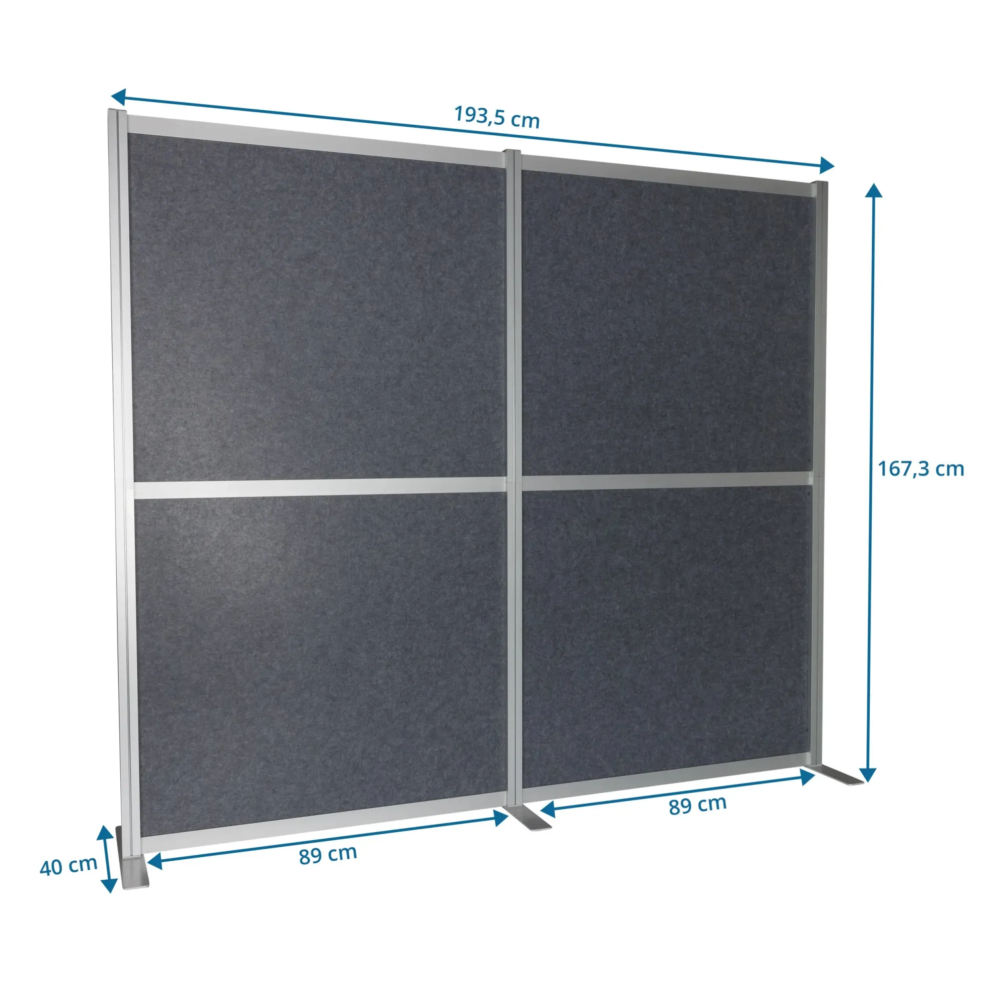 FLEXMIUT MODUL - Trennwand Grau