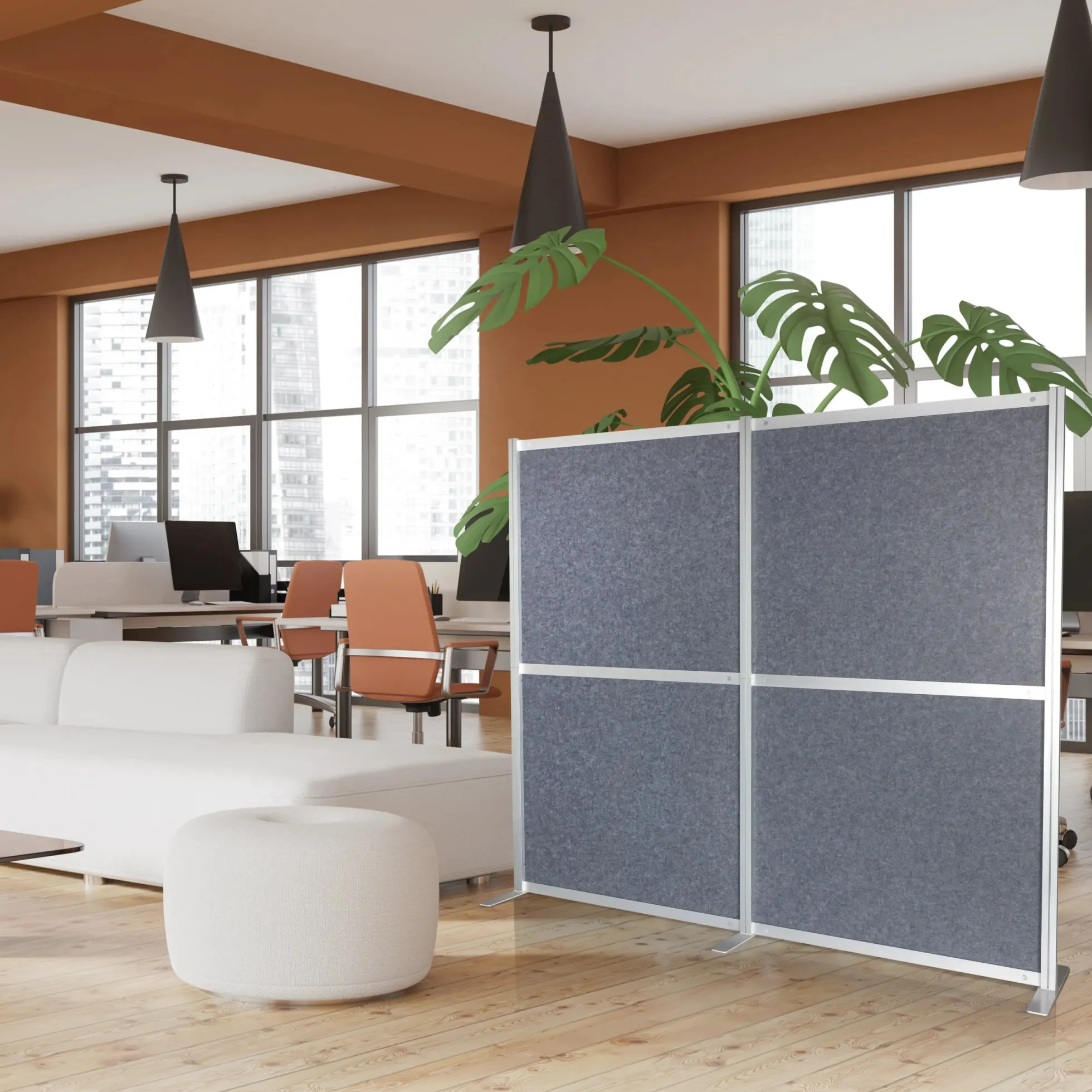 FLEXMIUT MODUL - Trennwand Grau