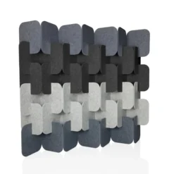 FLEXMIUT PLUG | 6-teiliges Set (H x B x T) 164 x 174 x 25 cm - Trennwand Grau/Hellgrau/Dunkelgrau