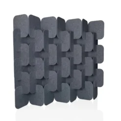 FLEXMIUT PLUG | 6-teiliges Set (H x B x T) 164 x 174 x 25 cm - Trennwand Grau
