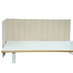 FLEXMIUT ROLL | 160 cm - Tischtrennwand Beige