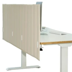FLEXMIUT ROLL | 160 cm - Tischtrennwand Beige
