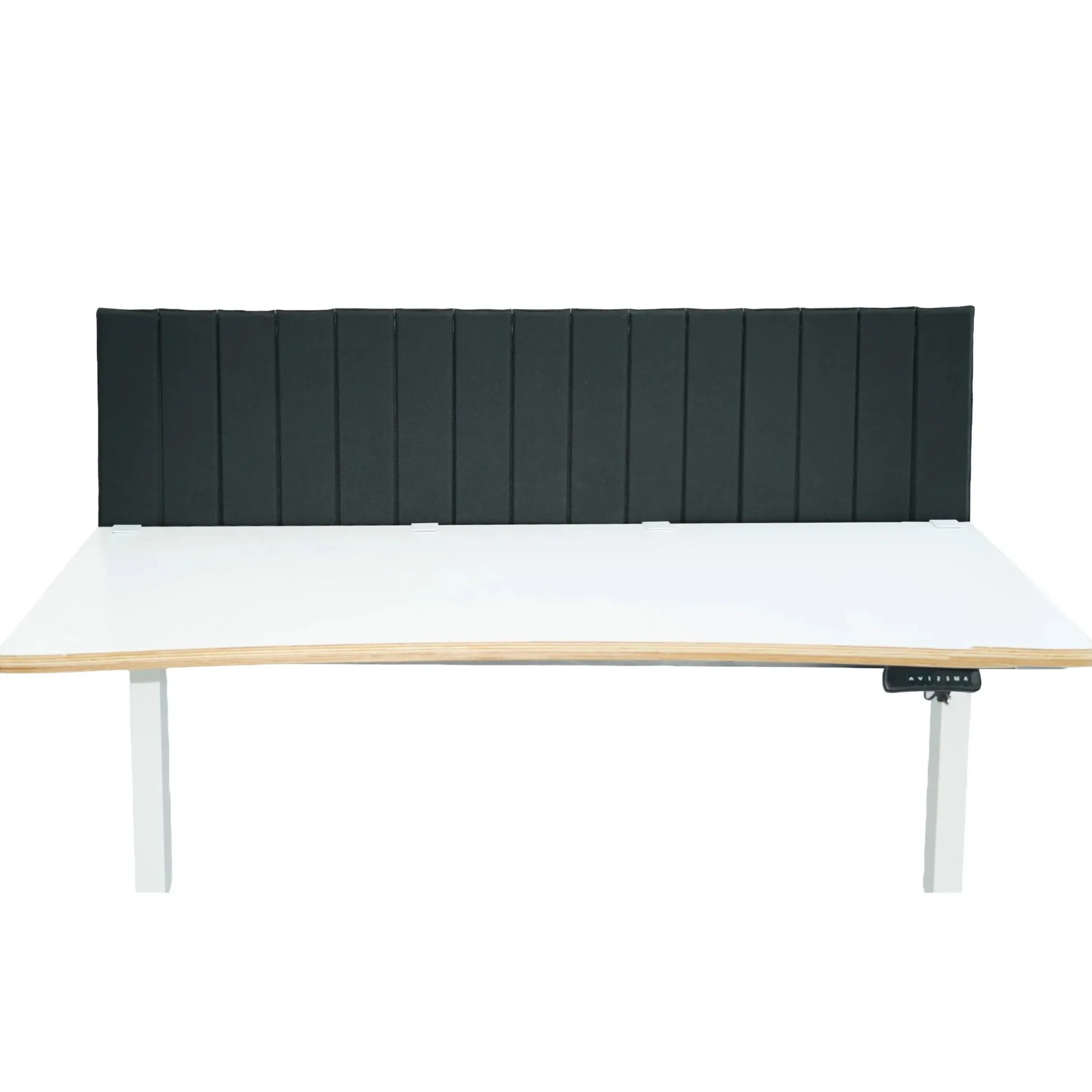 FLEXMIUT ROLL | 160 cm - Tischtrennwand Dunkelgrau