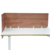 FLEXMIUT ROLL W | 160 cm - Tischtrennwand Braun