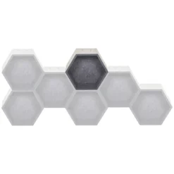FLEXMIUT STORE S | (H x B) 27,5 x 31,5 cm - Trennwand Grau