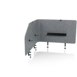 FLEXMIUT T TOP | 160 cm - Tischtrennwand Grau