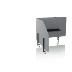 FLEXMIUT T TOP | 160 cm - Tischtrennwand Grau