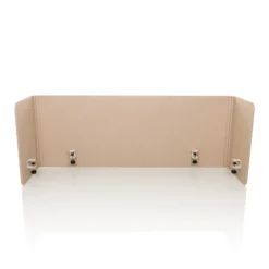 FLEXMIUT U | 160 cm - Tischtrennwand Beige