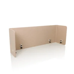 FLEXMIUT U | 160 cm - Tischtrennwand Beige