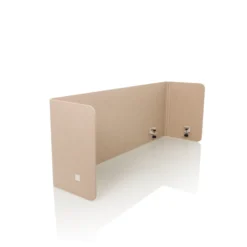FLEXMIUT U | 160 cm - Tischtrennwand Beige
