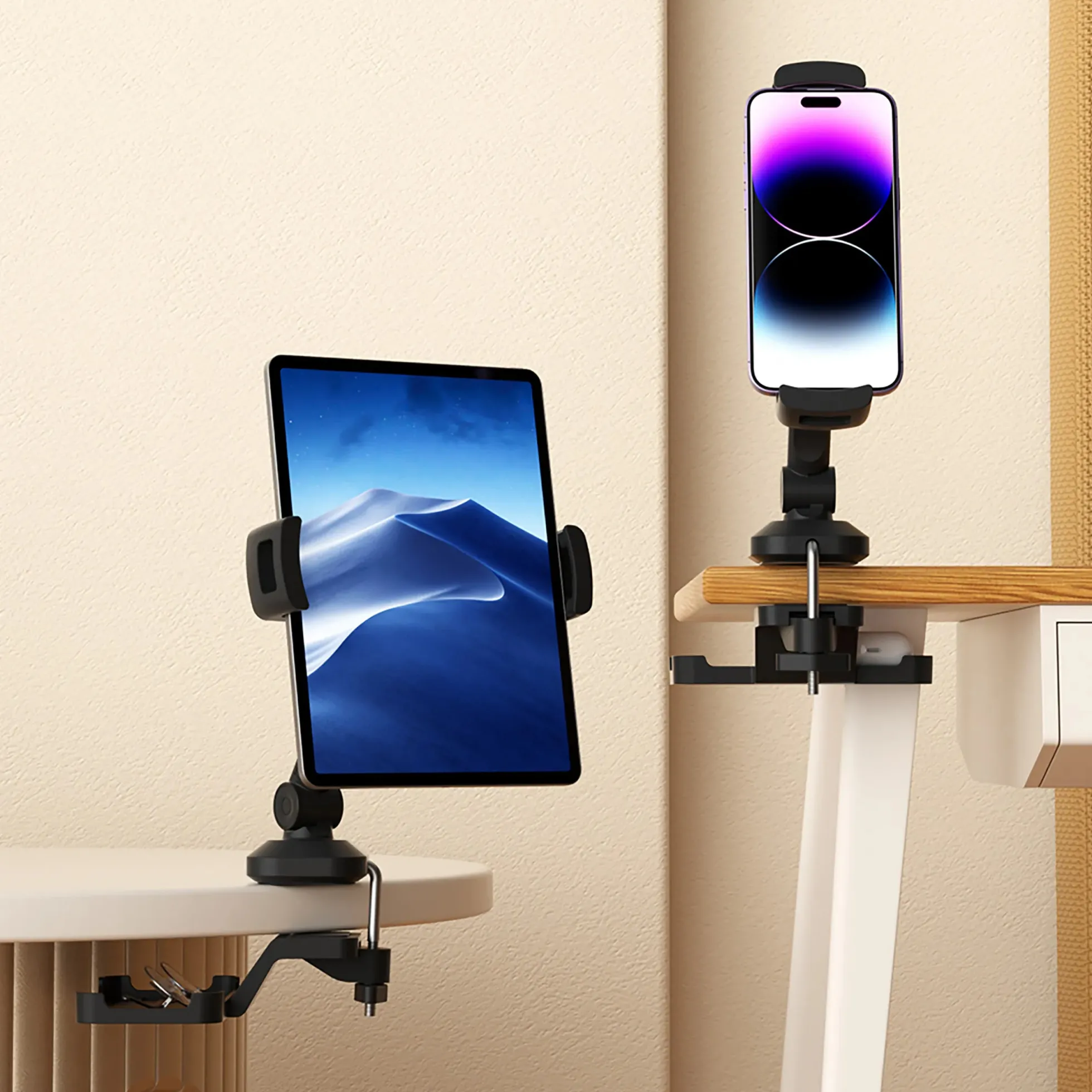 FLEXMOBI III - Handy & Tablet Halterung Schwarz