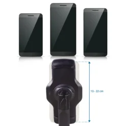 FLEXMOBI III - Handy & Tablet Halterung Schwarz