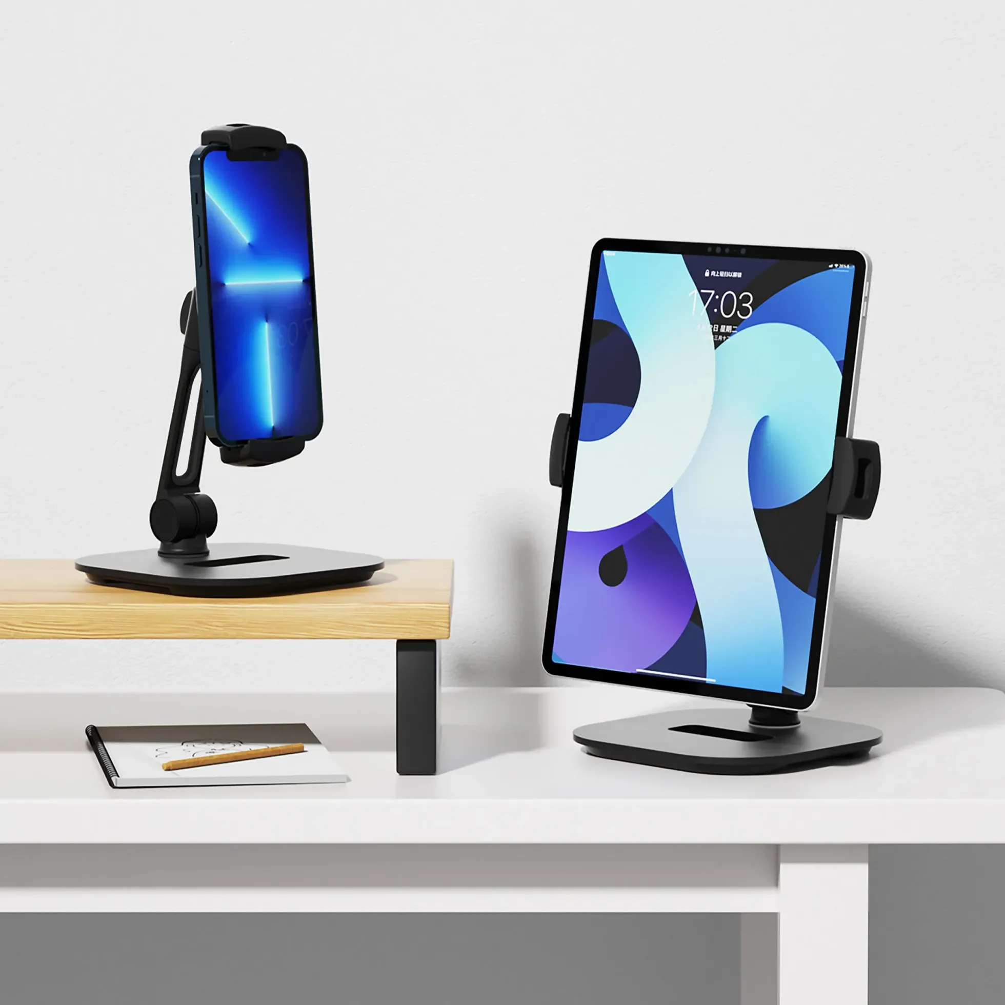 FLEXMOBI IV - Handy & Tablet Halterung Schwarz
