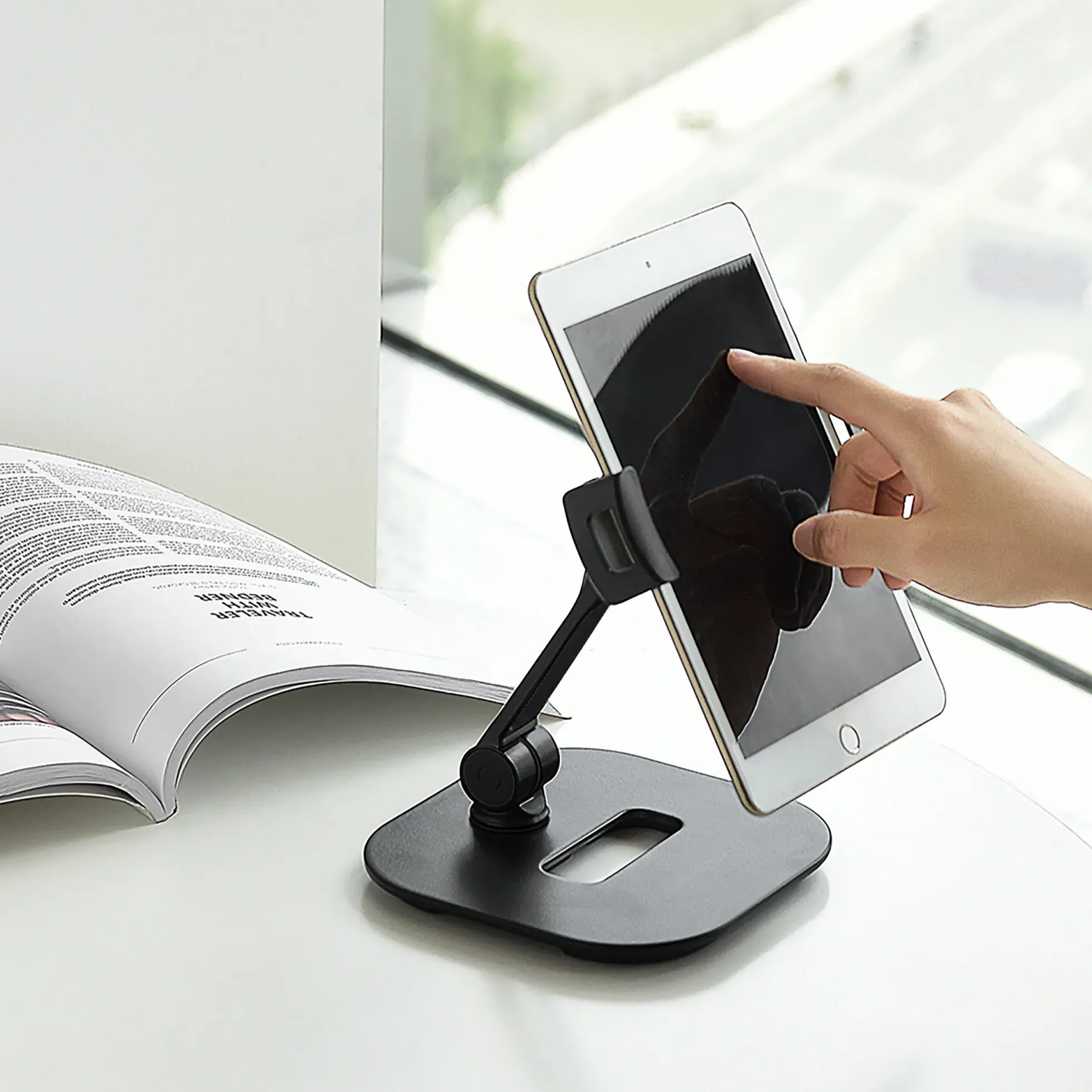 FLEXMOBI IV - Handy & Tablet Halterung Schwarz
