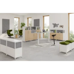 FlexWall | 1 OH | Metallrahmen Weiß