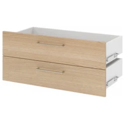 FlexWall | 1 OH | 2 Schubkästen Eiche
