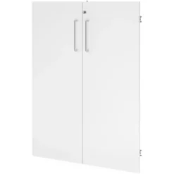 FlexWall | 3 OH | Türenpaar Weiß