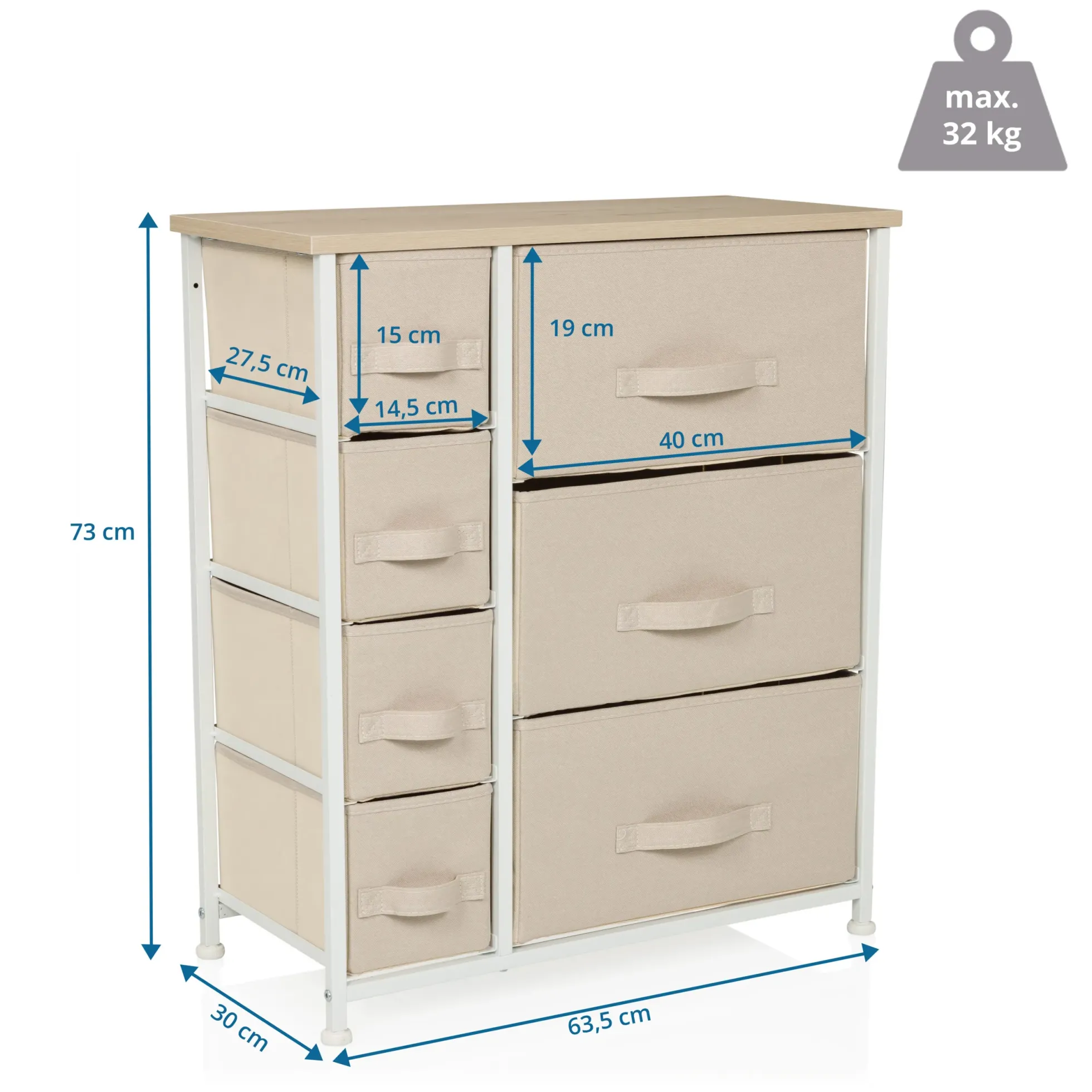FOLDRESS B - Kommode Beige
