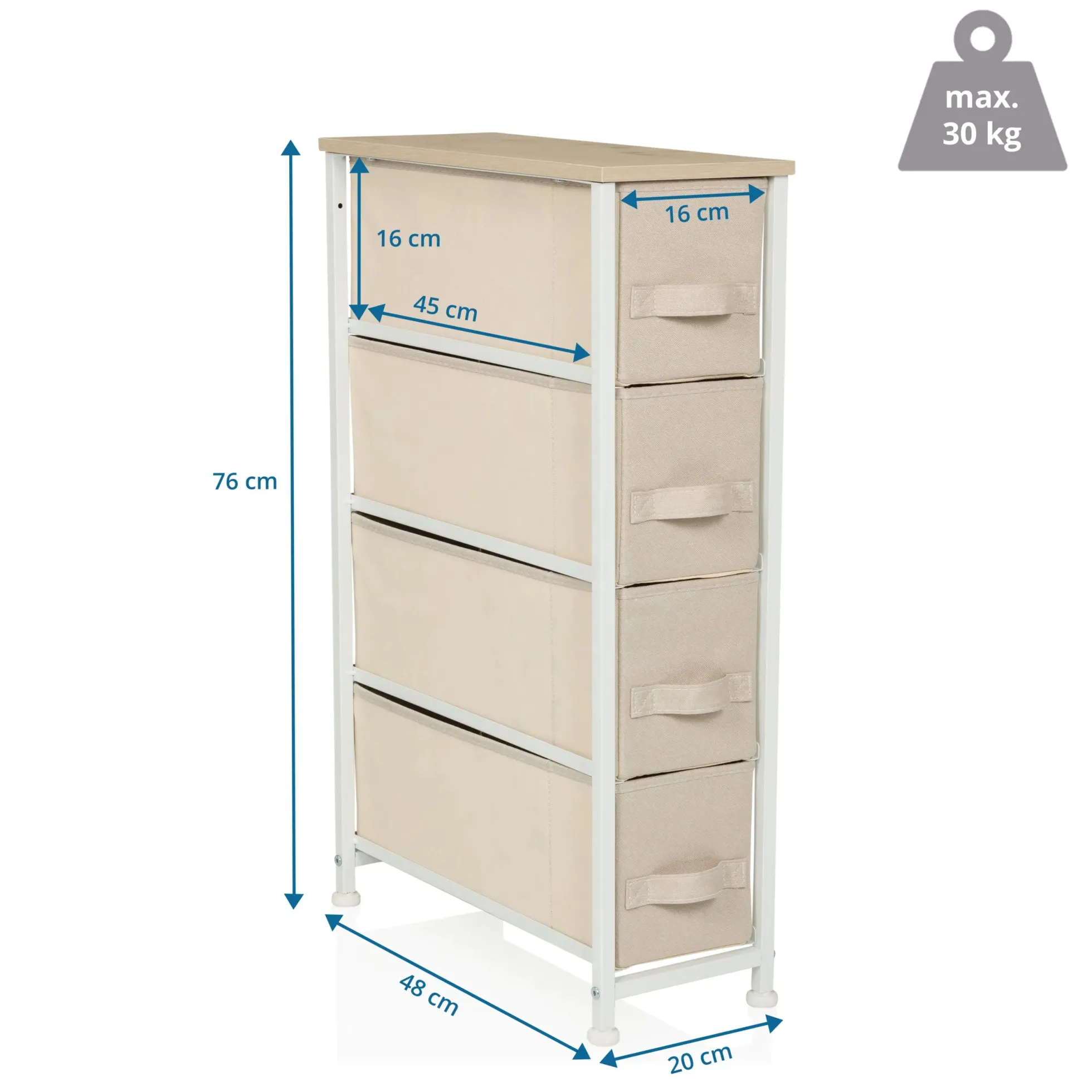 FOLDRESS S - Kommode Beige