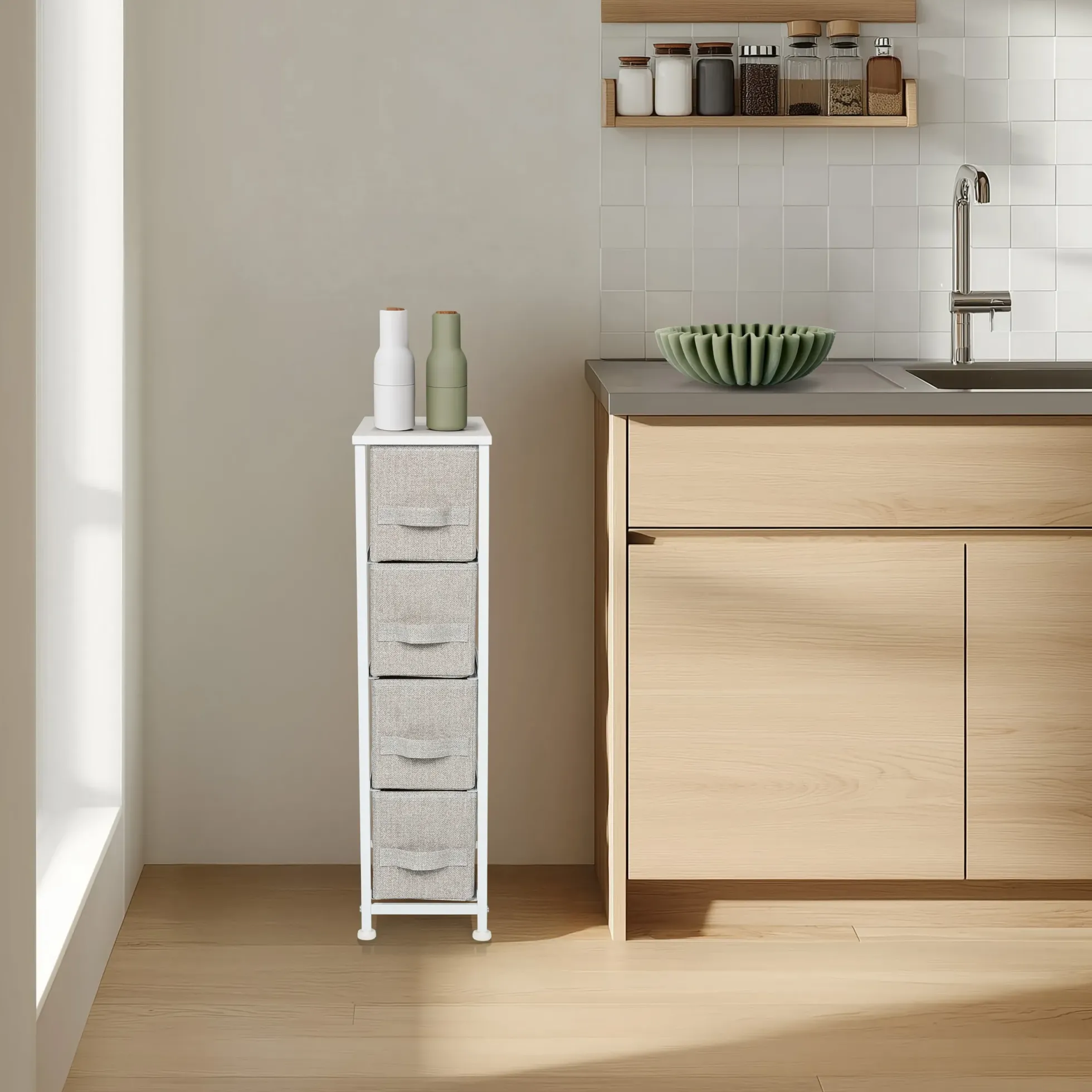 FOLDRESS S - Kommode Grau
