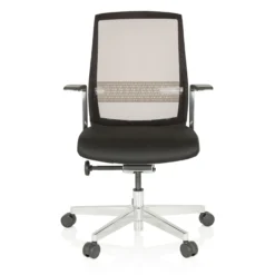 FOUNTAINE PRO - High End Bürostuhl Schwarz