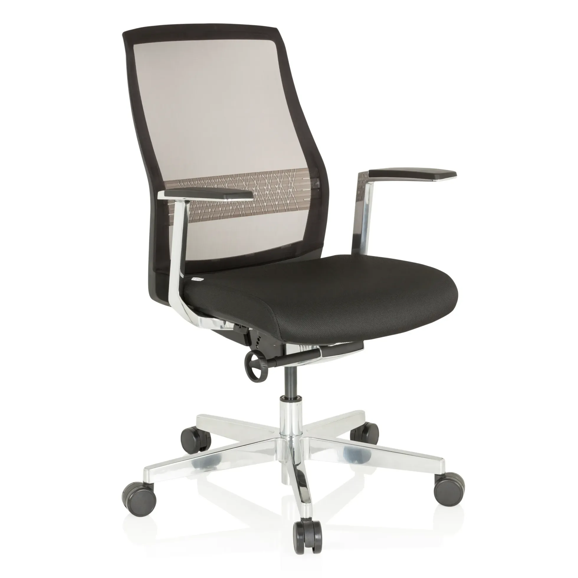 FOUNTAINE PRO - High End Bürostuhl Schwarz